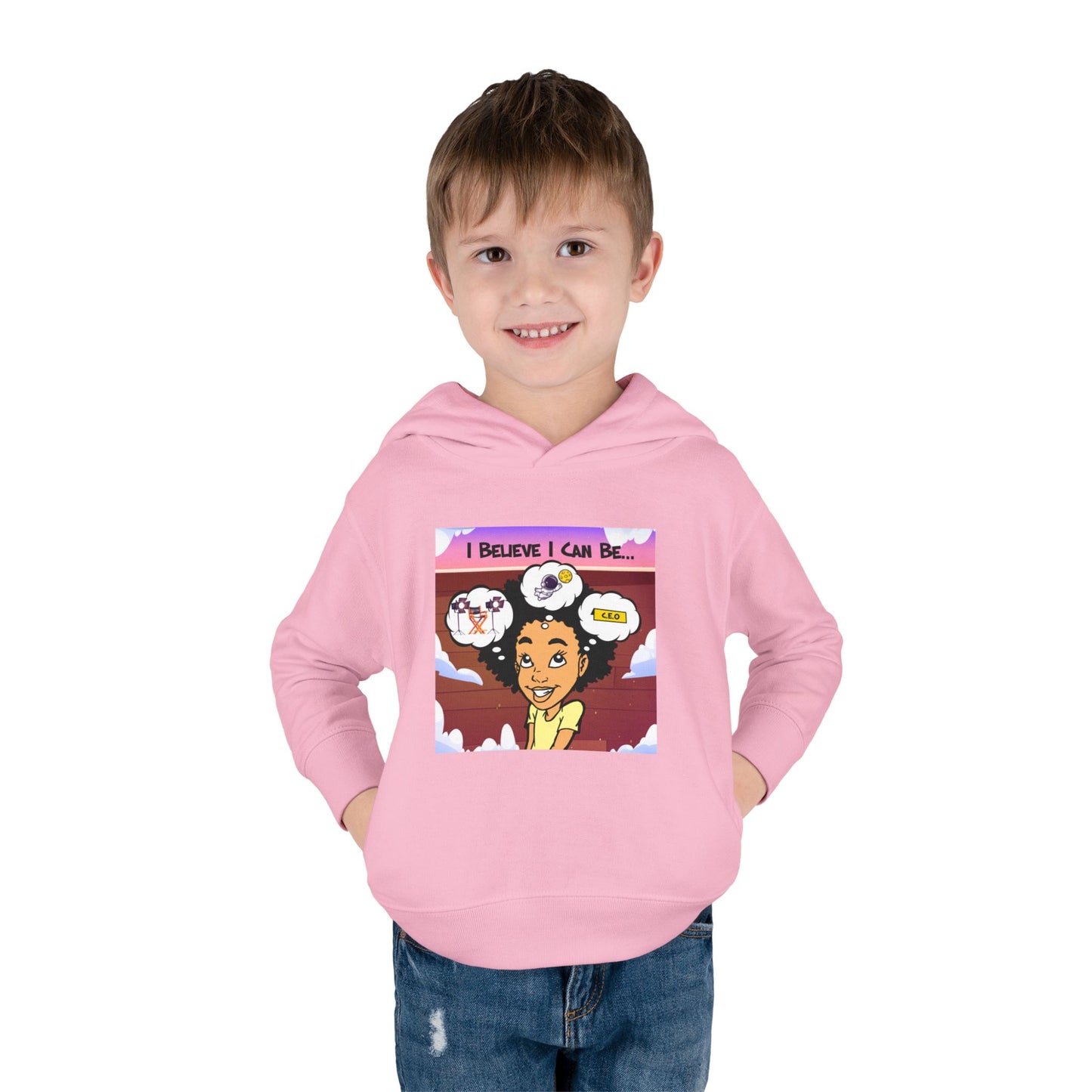 "I Believe I Can Be..." w/Picture Hoodie-Toddler