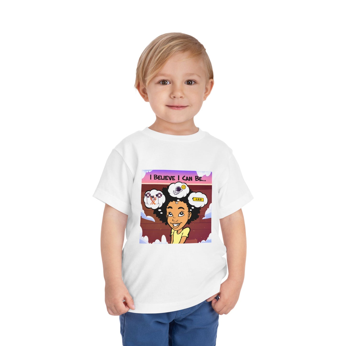 "I Believe I Can Be..." w/ Picture T-Shirt - Toddler