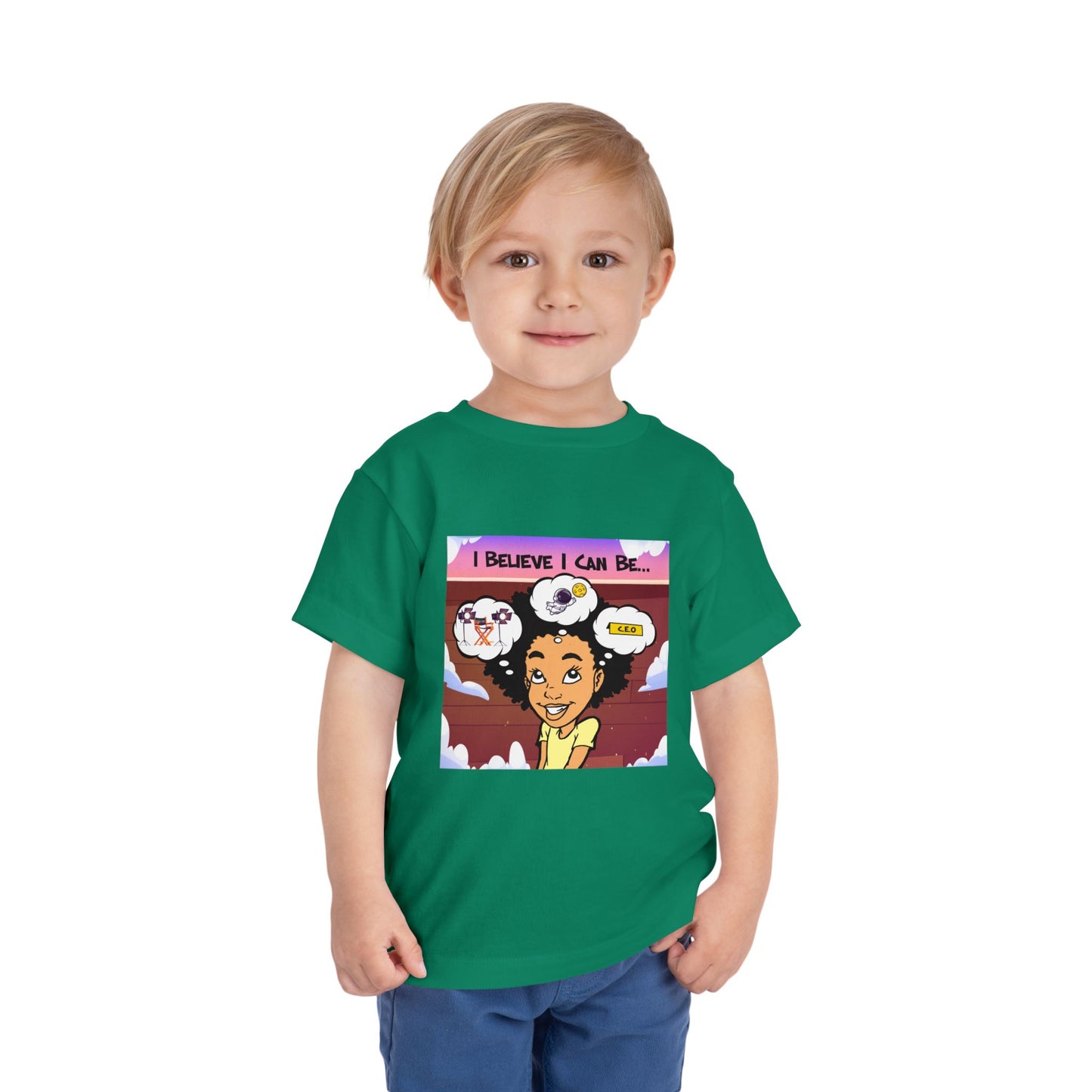 "I Believe I Can Be..." w/ Picture T-Shirt - Toddler