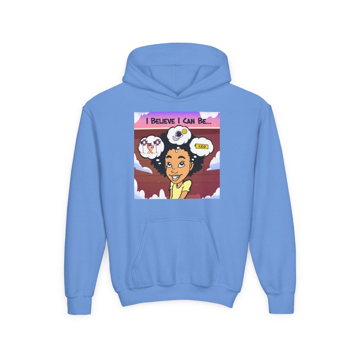 π "I Believe I Can Be..." Youth Hoodie β Dream Big, Believe Bigger! π