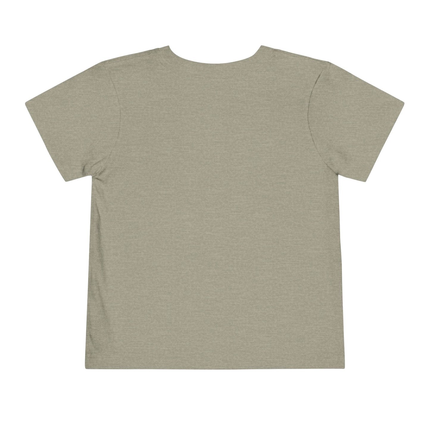 "I Love Me Because" Toddler Short Sleeve Tee (Words)