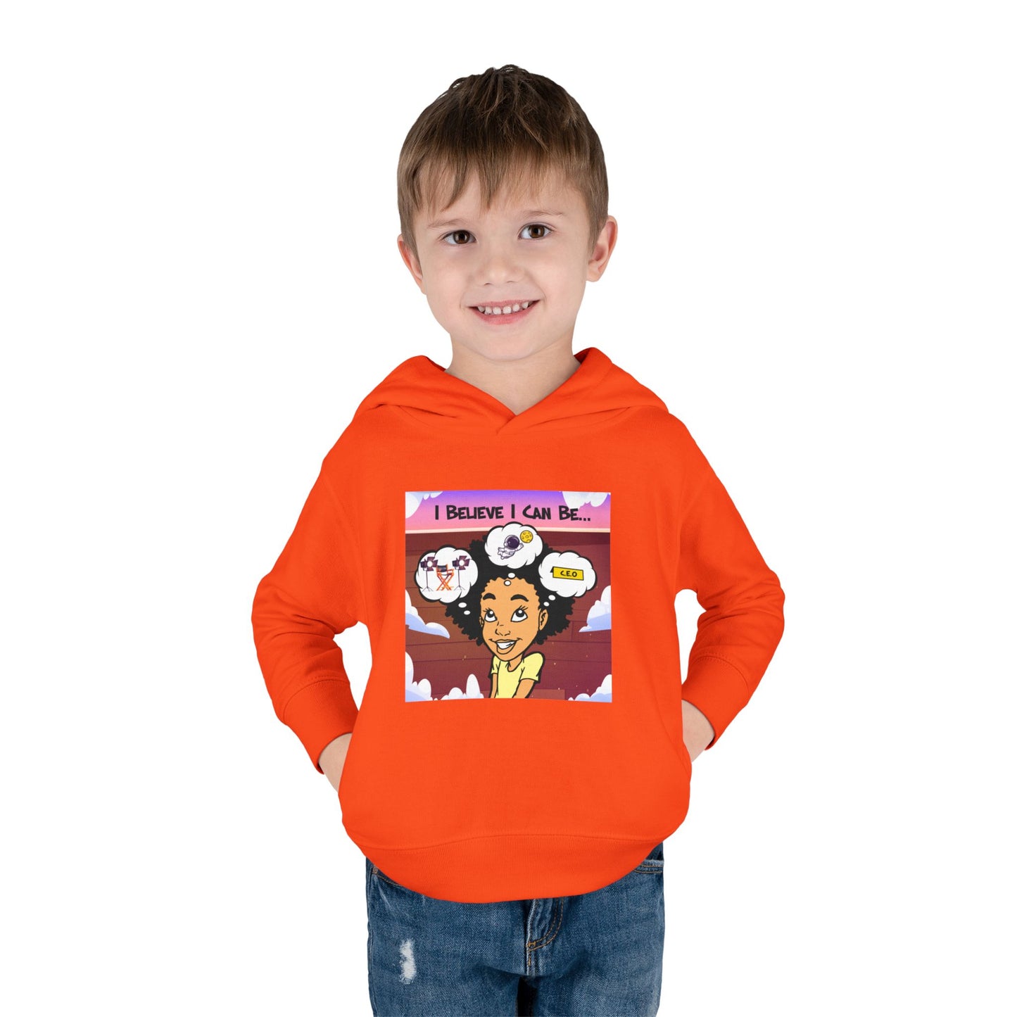 "I Believe I Can Be..." w/Picture Hoodie-Toddler