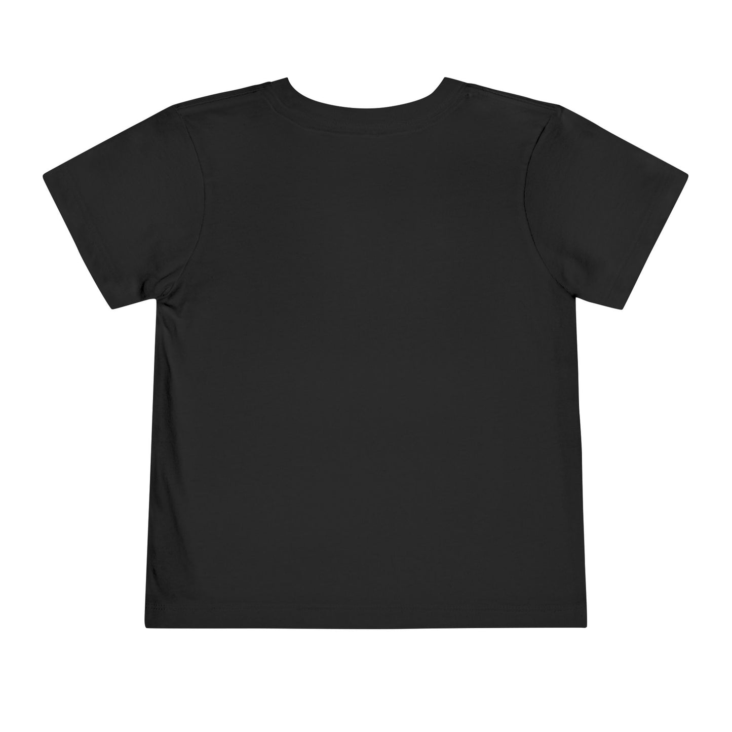 "I Love Me Because" Toddler Short Sleeve Tee (Words)