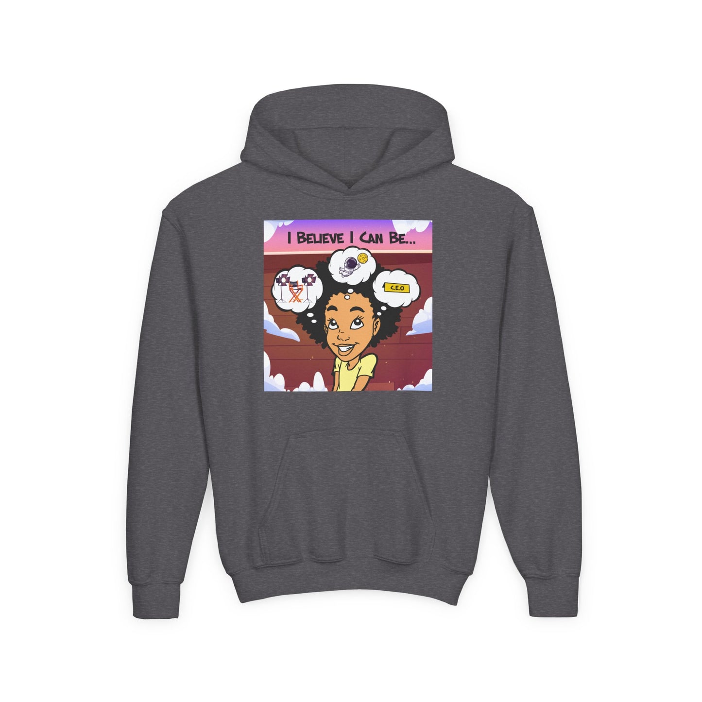 π "I Believe I Can Be..." Youth Hoodie β Dream Big, Believe Bigger! π