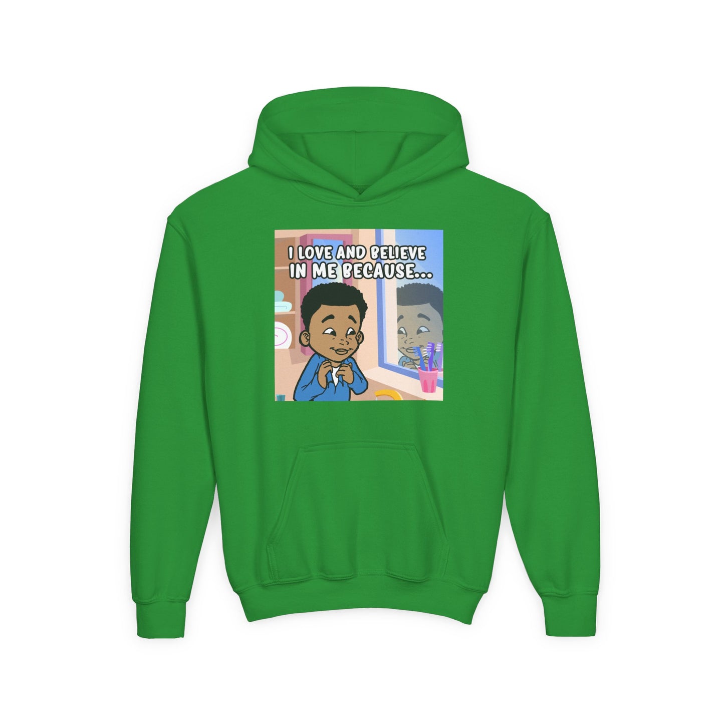 Youth "I Love And Believe In Me Because..." w/Picture Boy Hoodie-Youth