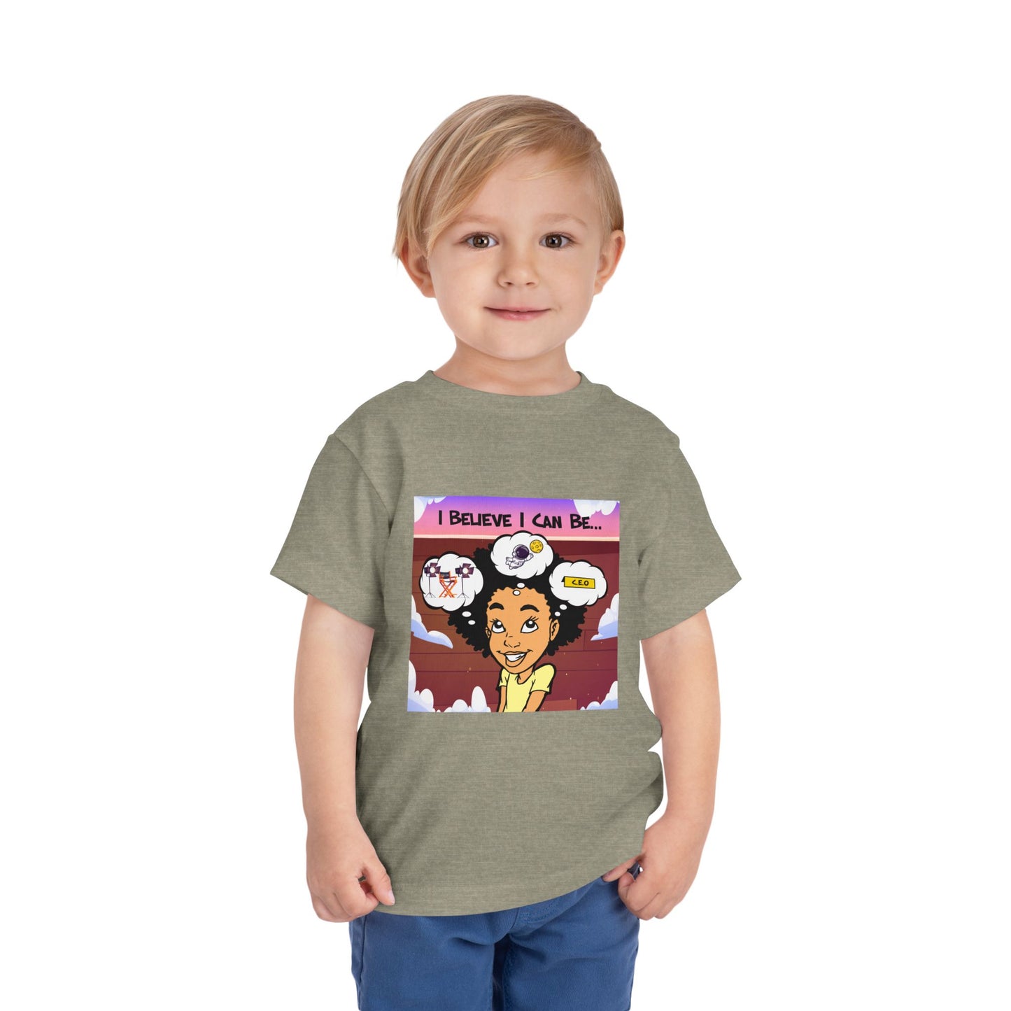 "I Believe I Can Be..." w/ Picture T-Shirt - Toddler