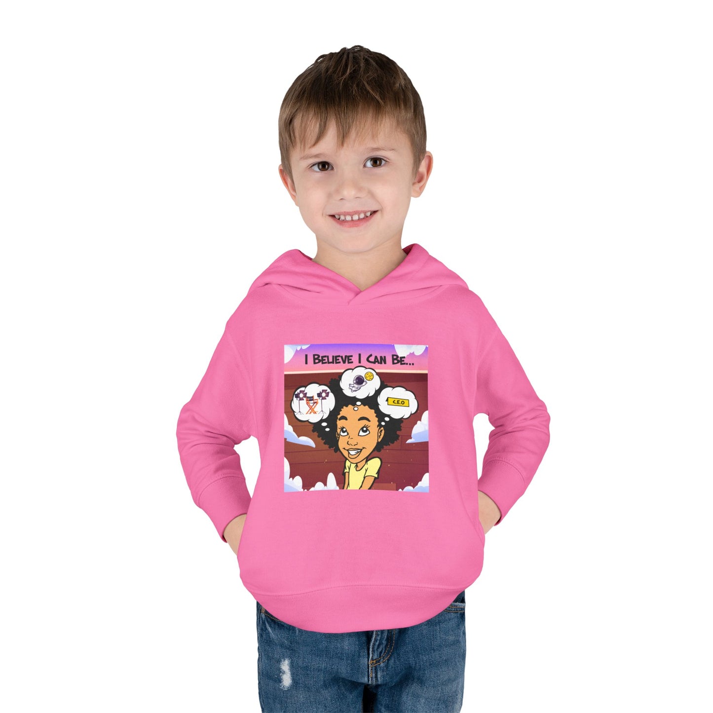 "I Believe I Can Be..." w/Picture Hoodie-Toddler