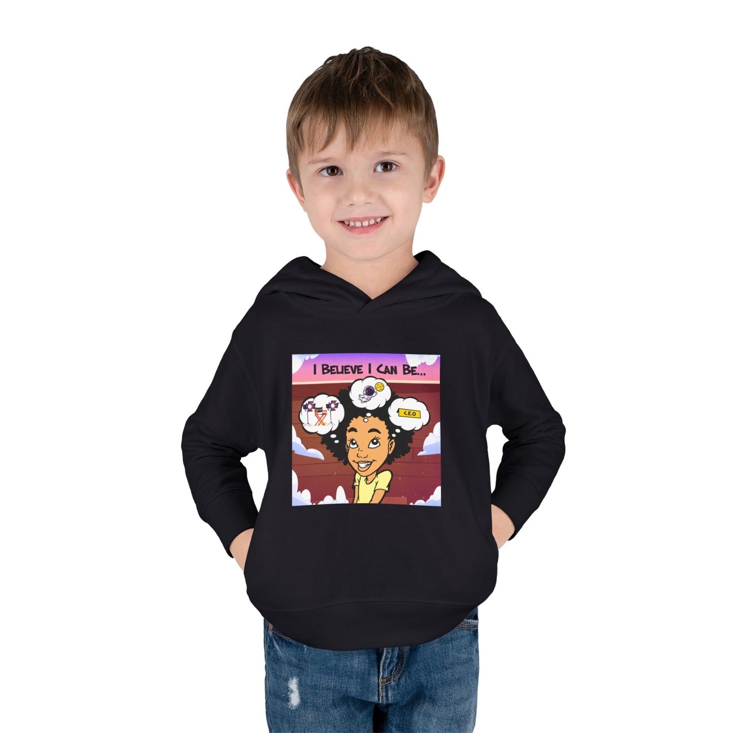 "I Believe I Can Be..." w/Picture Hoodie-Toddler