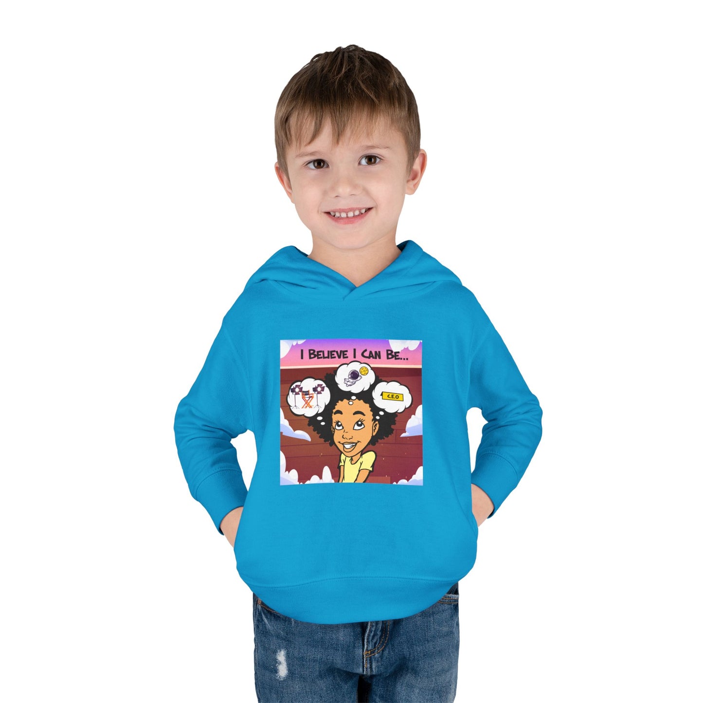 "I Believe I Can Be..." w/Picture Hoodie-Toddler