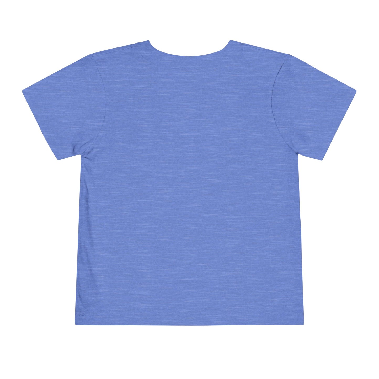 "I Love Me Because" Toddler Short Sleeve Tee (Words)