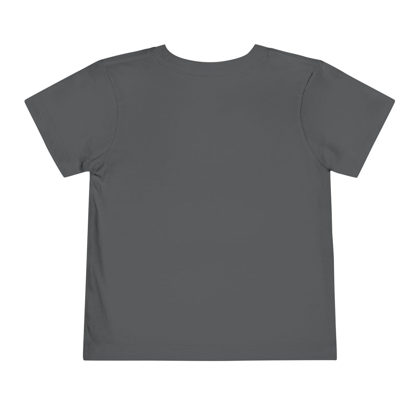 "I Love Me Because" Toddler Short Sleeve Tee (Words)