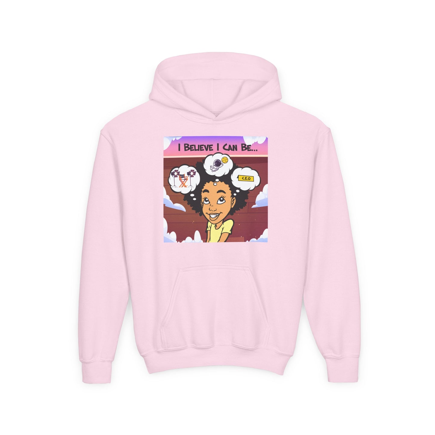 π "I Believe I Can Be..." Youth Hoodie β Dream Big, Believe Bigger! π