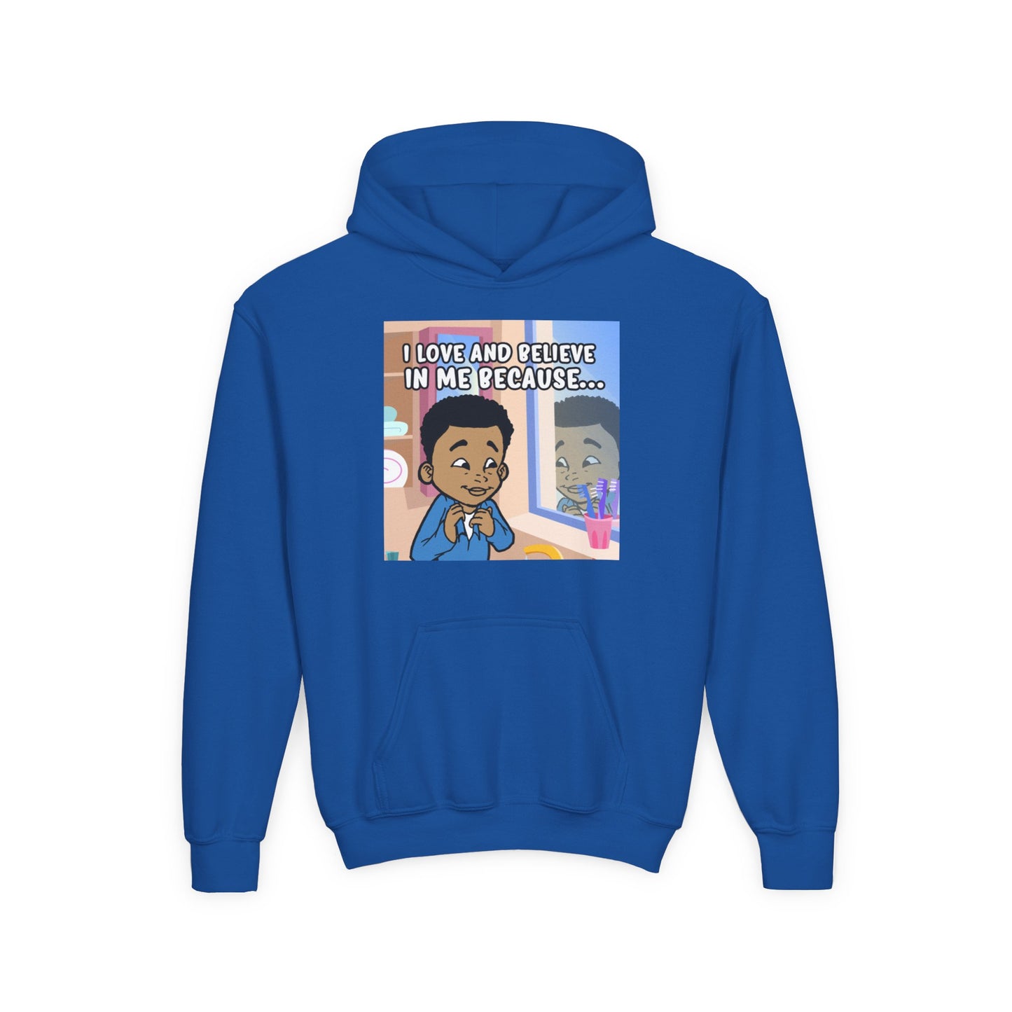 Youth "I Love And Believe In Me Because..." w/Picture Boy Hoodie-Youth