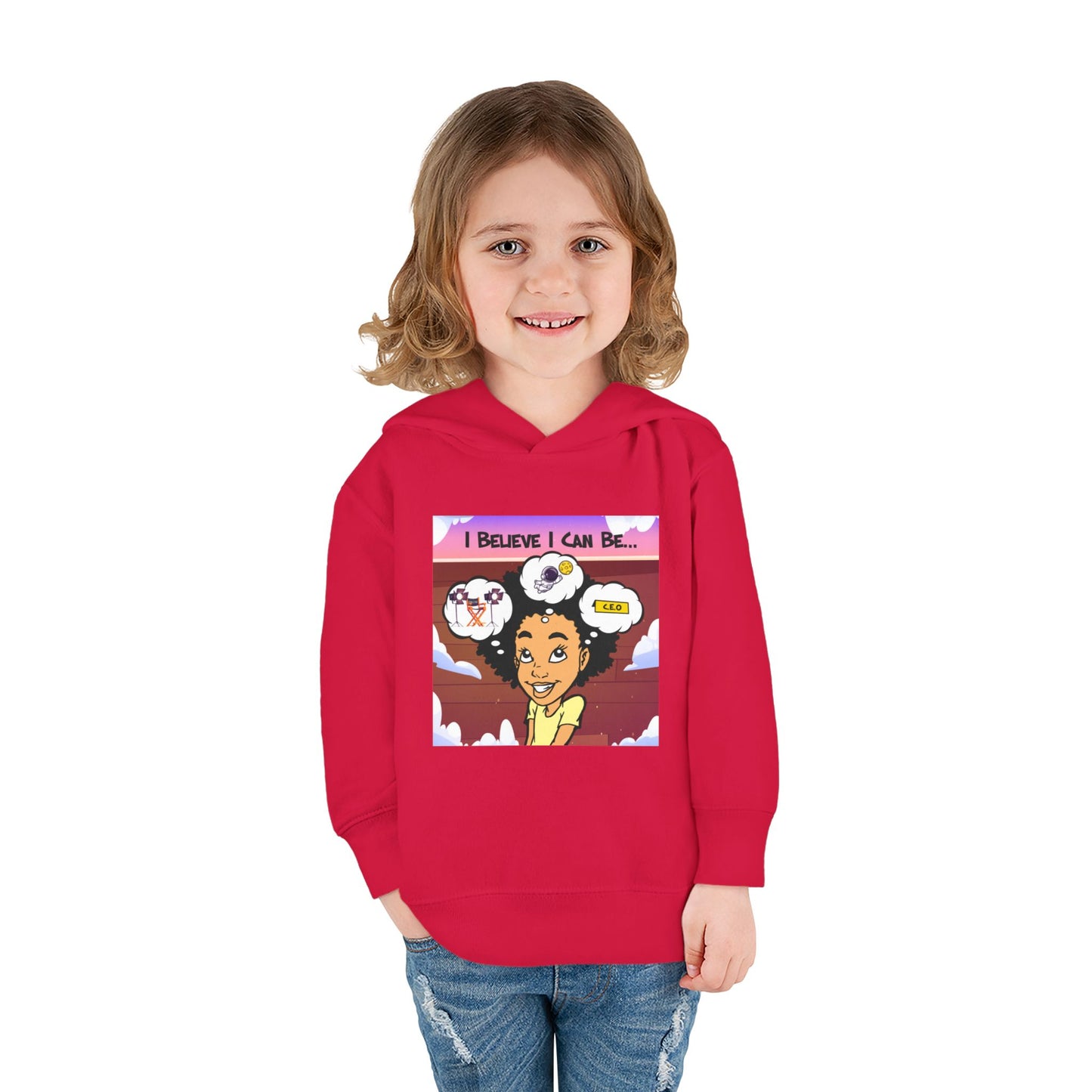 "I Believe I Can Be..." w/Picture Hoodie-Toddler