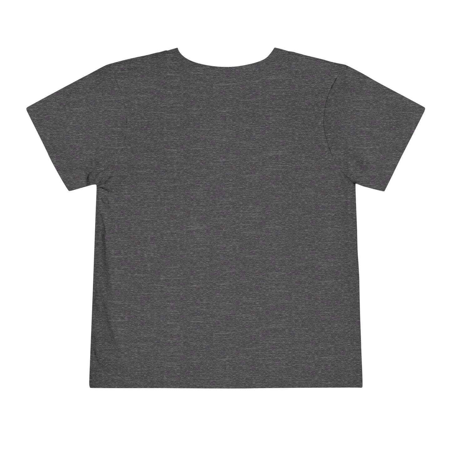 "I Love Me Because" Toddler Short Sleeve Tee (Words)