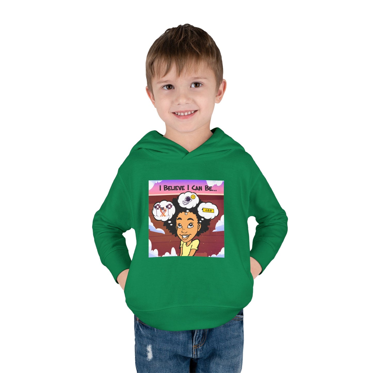 "I Believe I Can Be..." w/Picture Hoodie-Toddler