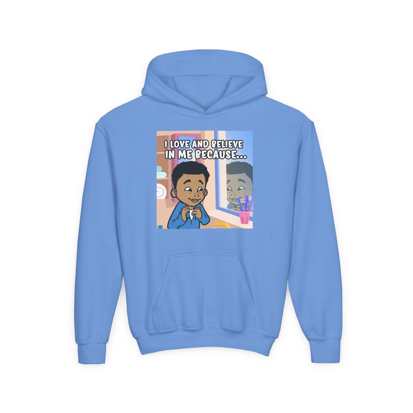 Youth "I Love And Believe In Me Because..." w/Picture Boy Hoodie-Youth