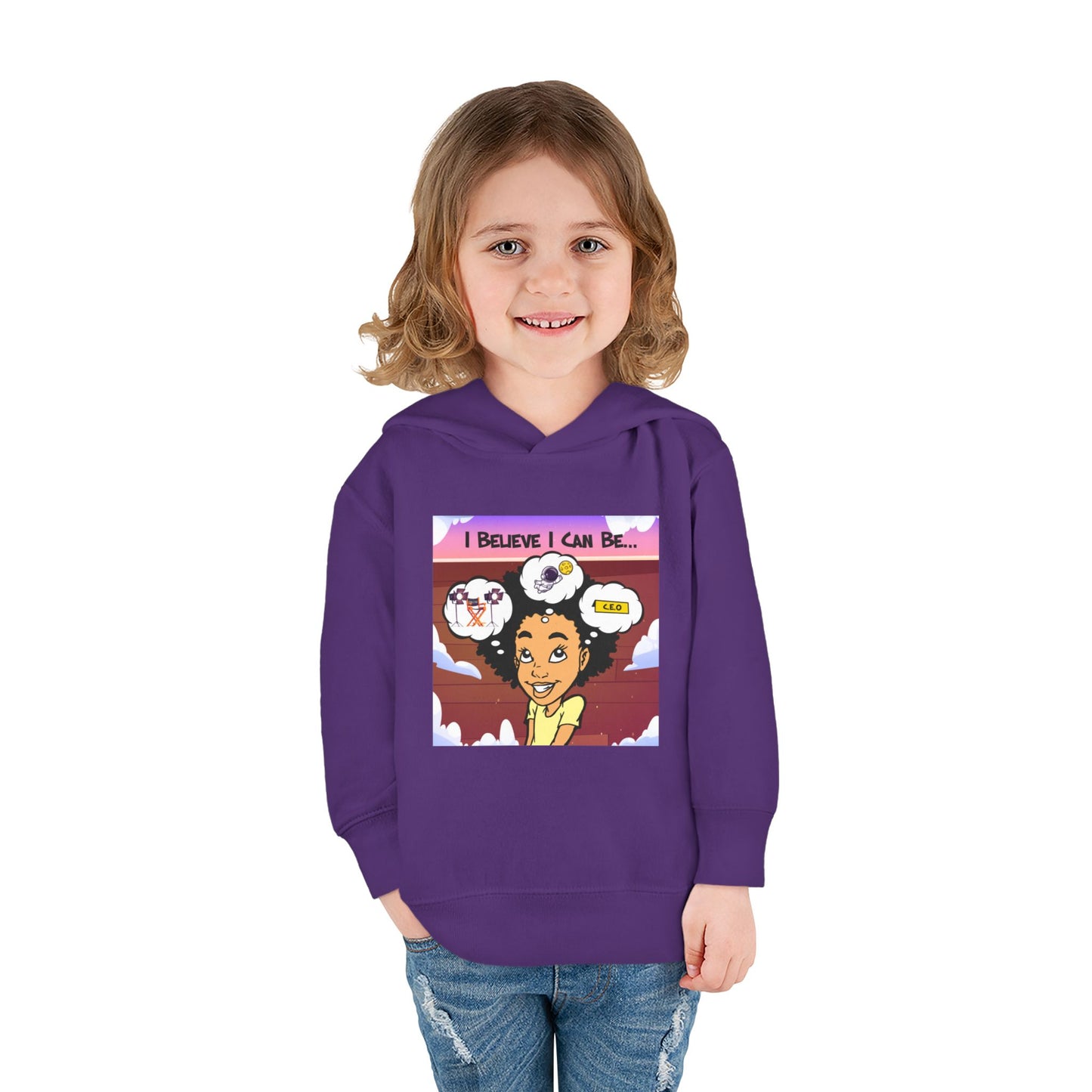 "I Believe I Can Be..." w/Picture Hoodie-Toddler
