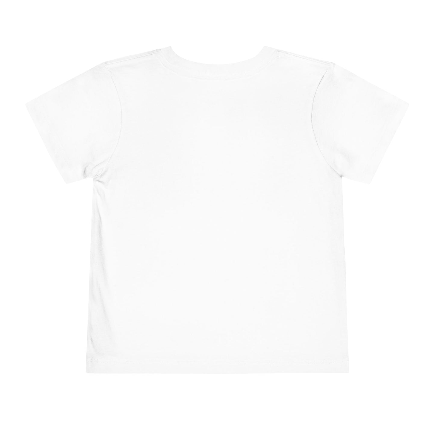 "I Love Me Because" Toddler Short Sleeve Tee (Words)