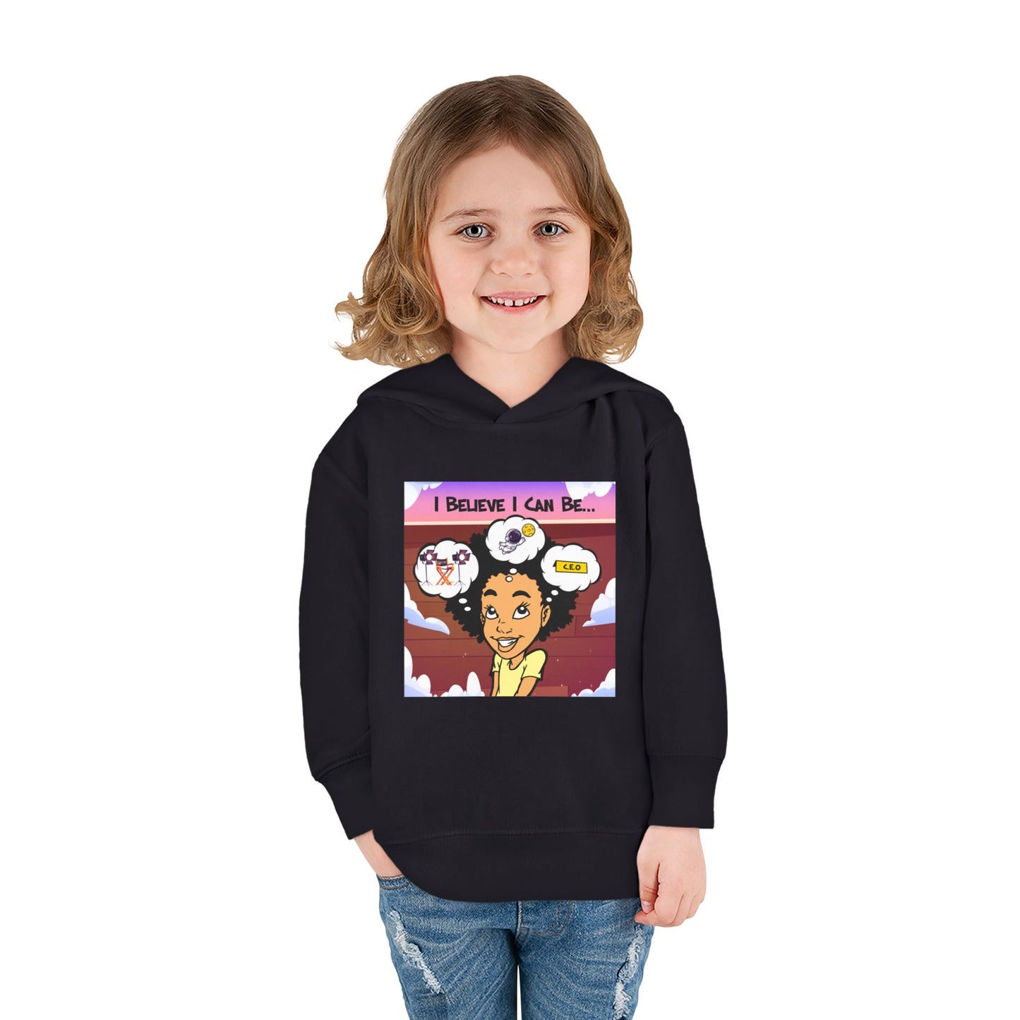"I Believe I Can Be..." w/Picture Hoodie-Toddler