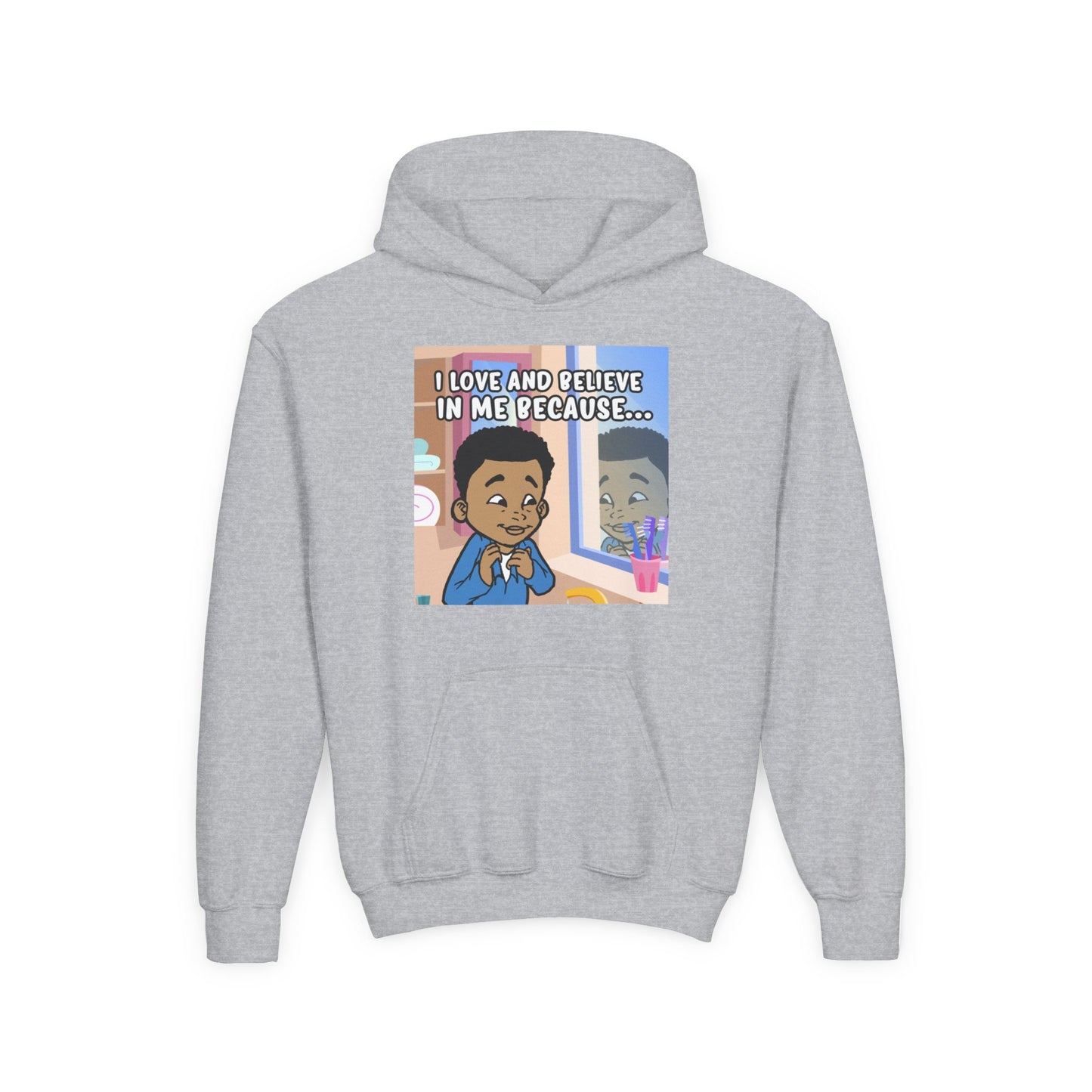 Youth "I Love And Believe In Me Because..." w/Picture Boy Hoodie-Youth