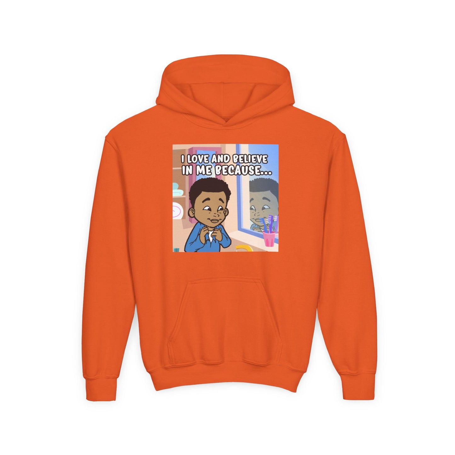 Youth "I Love And Believe In Me Because..." w/Picture Boy Hoodie-Youth