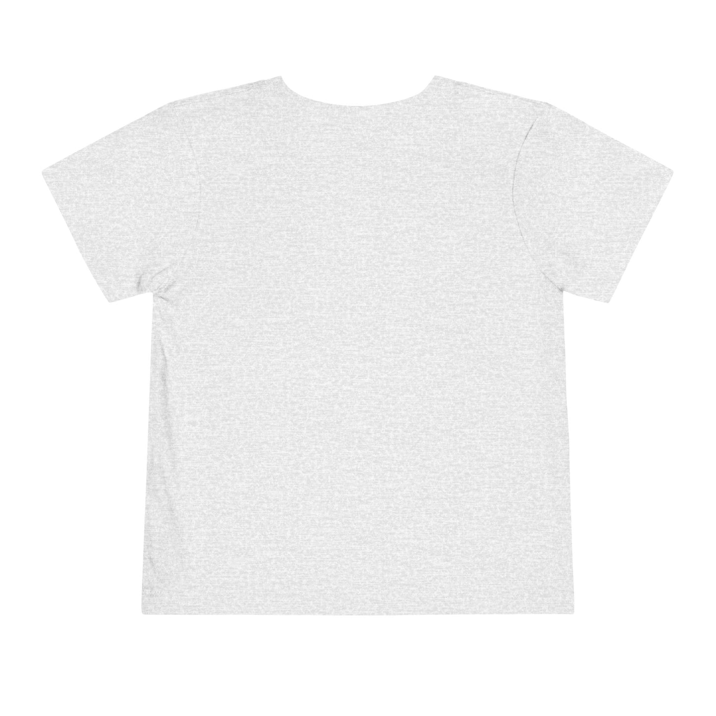 "I Love Me Because" Toddler Short Sleeve Tee (Words)