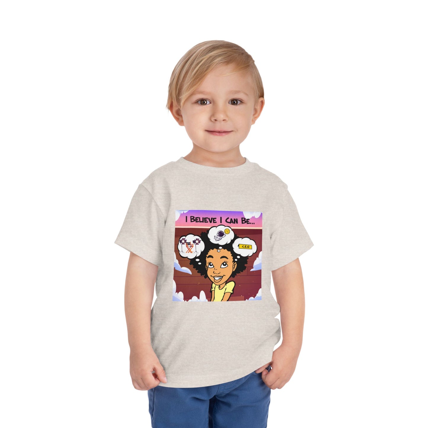 "I Believe I Can Be..." w/ Picture T-Shirt - Toddler