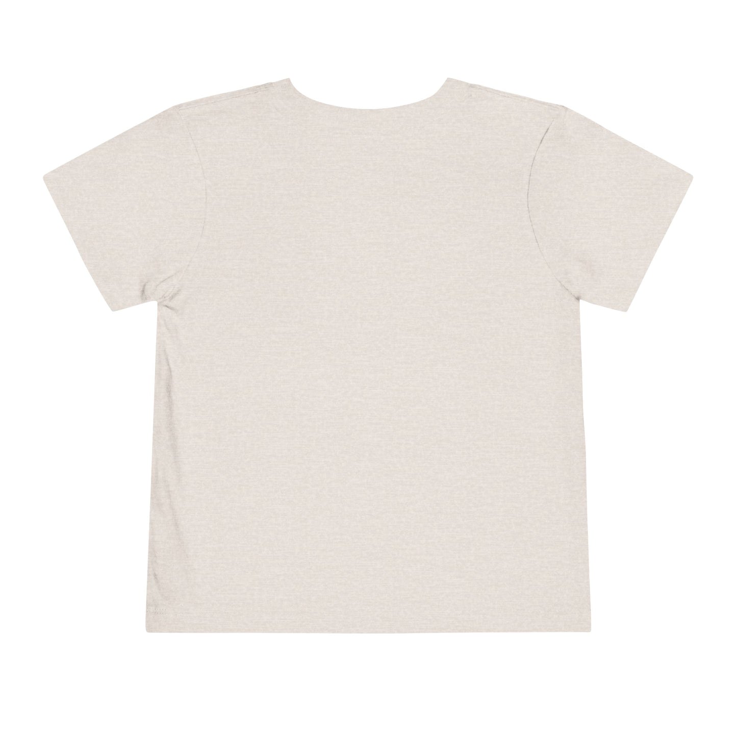 "I Love Me Because" Toddler Short Sleeve Tee (Words)