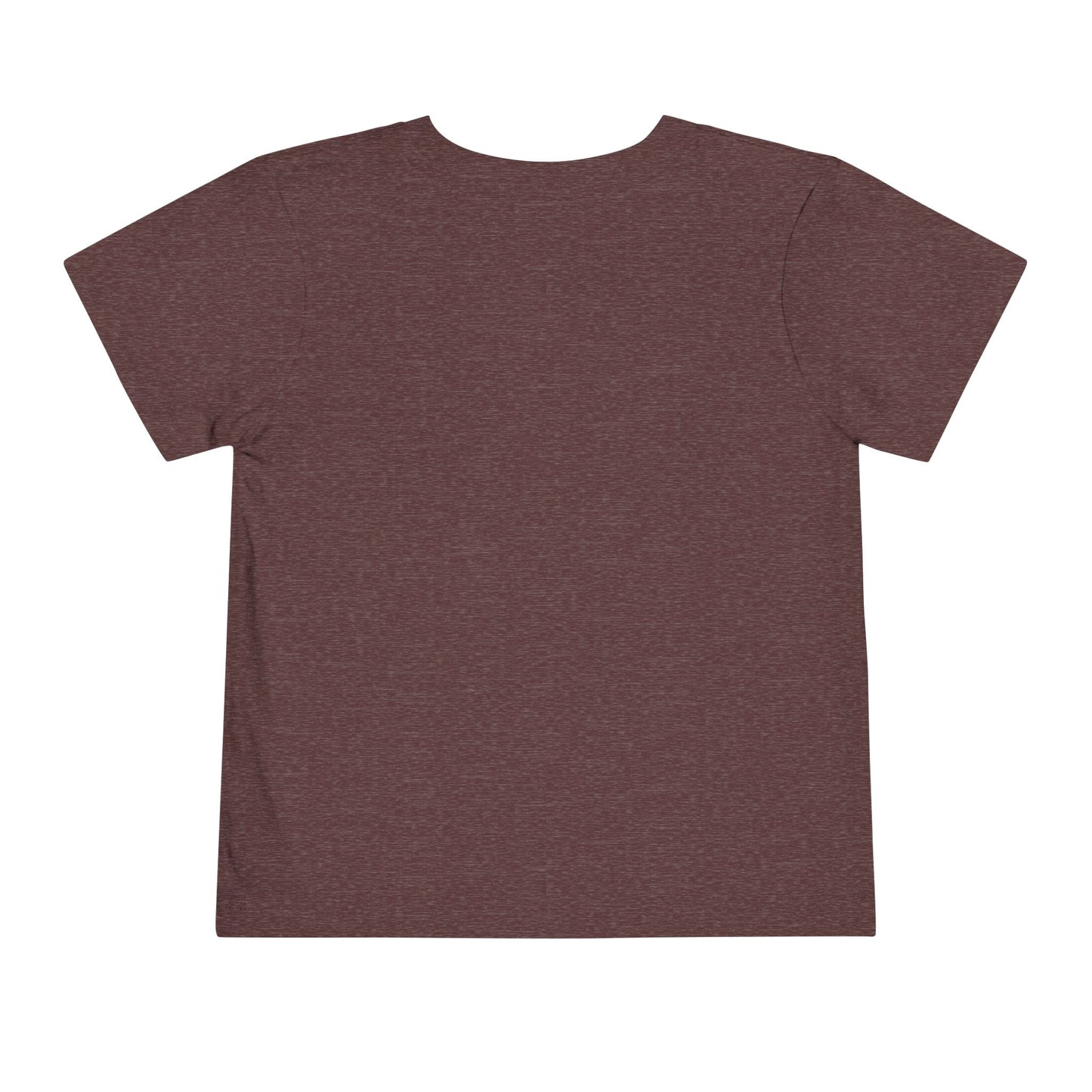 "I Love Me Because" Toddler Short Sleeve Tee (Words)