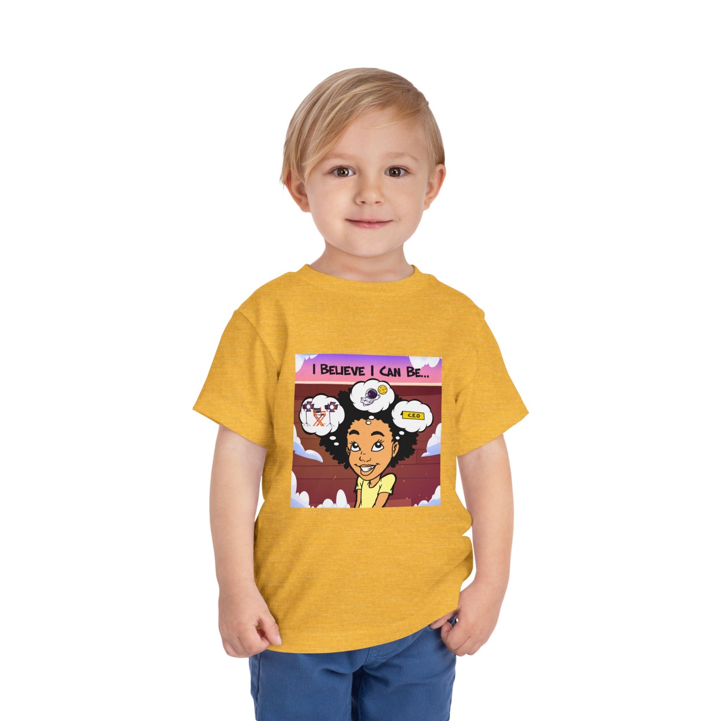 "I Believe I Can Be..." w/ Picture T-Shirt - Toddler