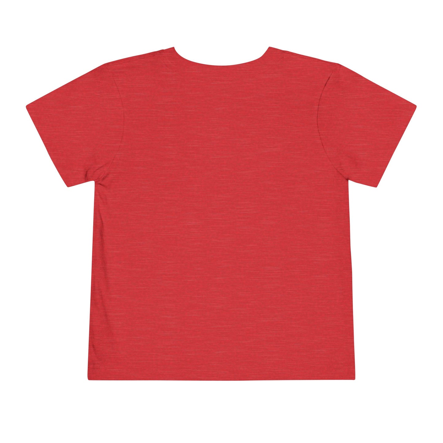 "I Love Me Because" Toddler Short Sleeve Tee (Words)