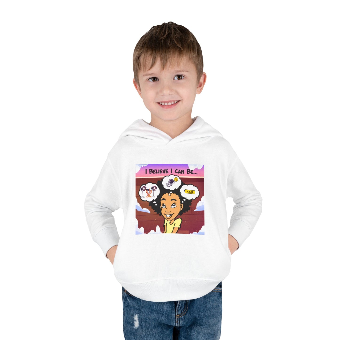 "I Believe I Can Be..." w/Picture Hoodie-Toddler