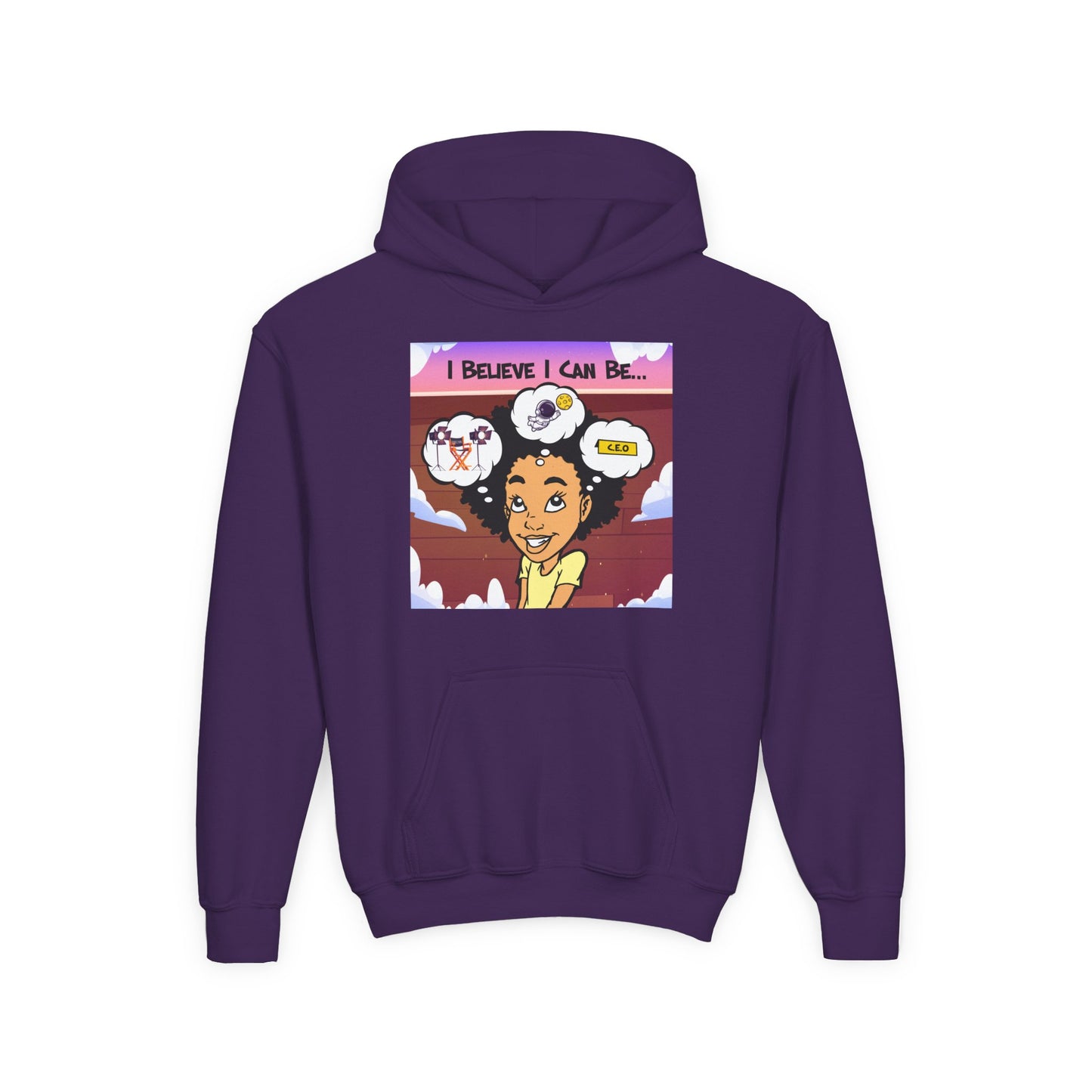 π "I Believe I Can Be..." Youth Hoodie β Dream Big, Believe Bigger! π