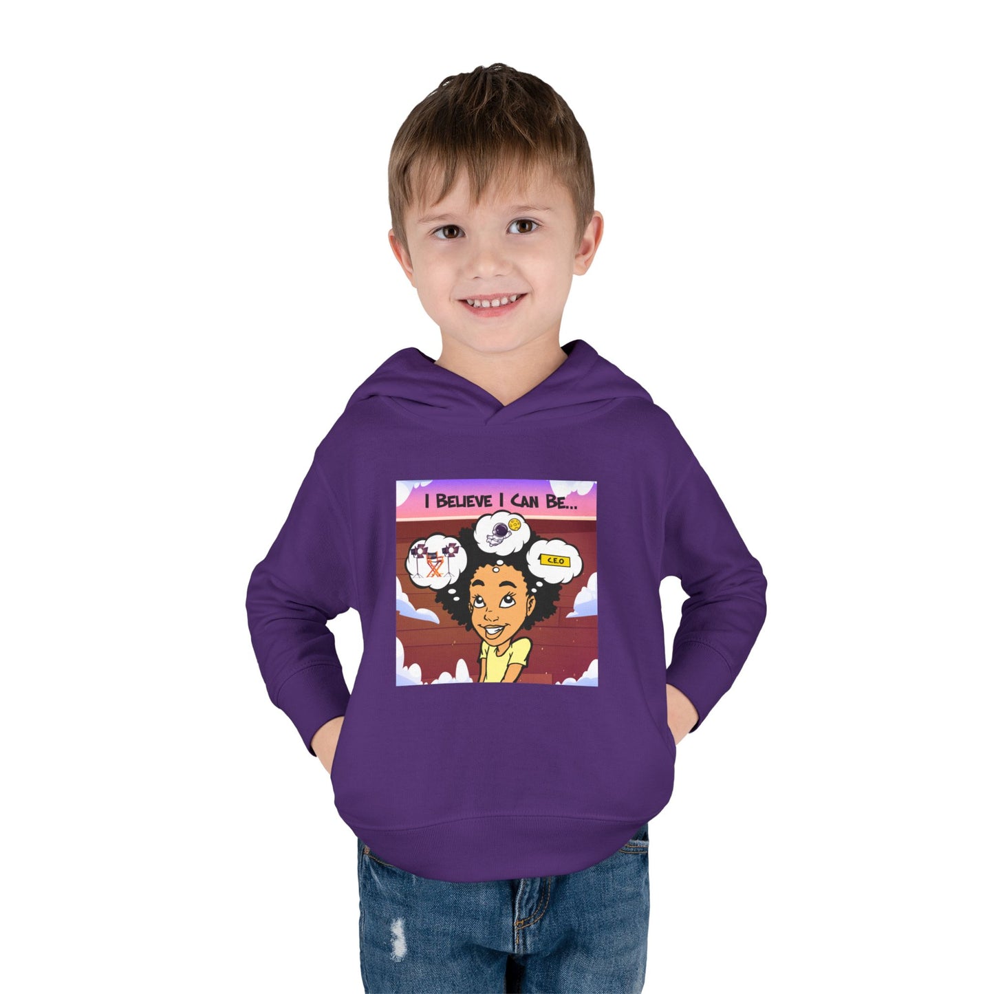 "I Believe I Can Be..." w/Picture Hoodie-Toddler
