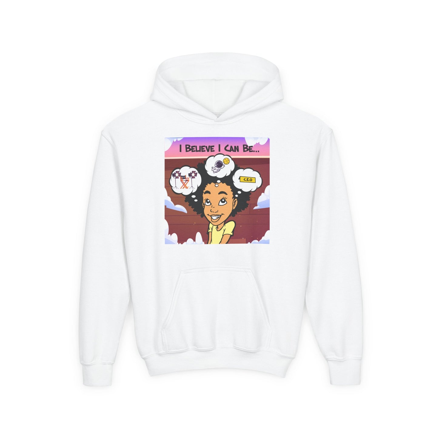 π "I Believe I Can Be..." Youth Hoodie β Dream Big, Believe Bigger! π