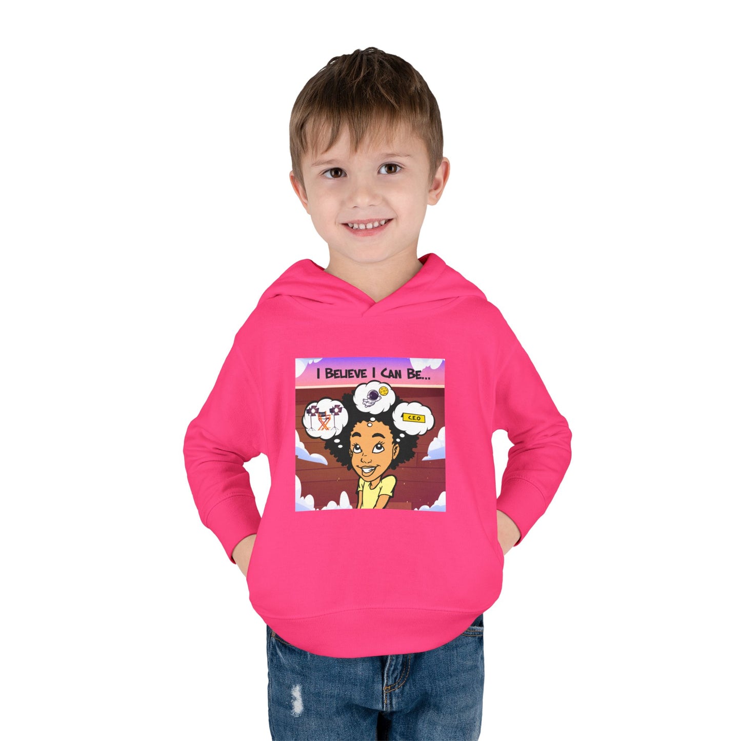 "I Believe I Can Be..." w/Picture Hoodie-Toddler