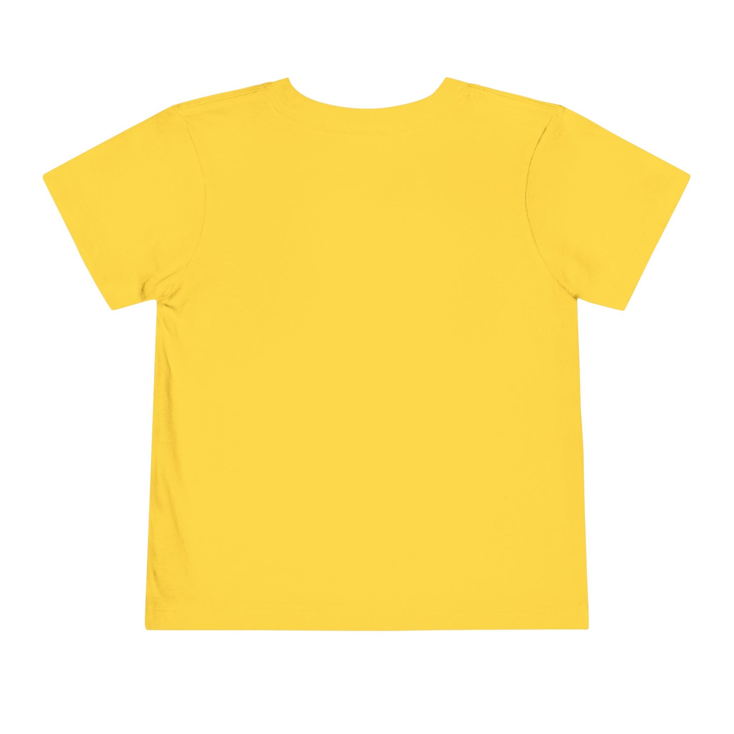 "I Love Me Because" Toddler Short Sleeve Tee (Words)