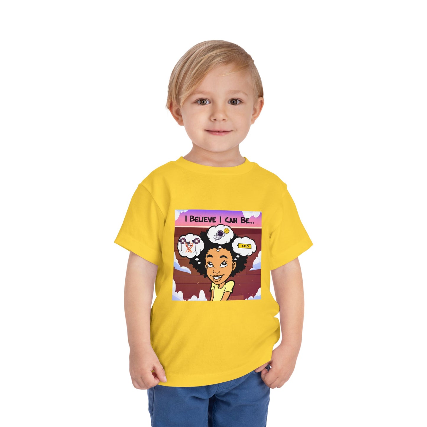 "I Believe I Can Be..." w/ Picture T-Shirt - Toddler