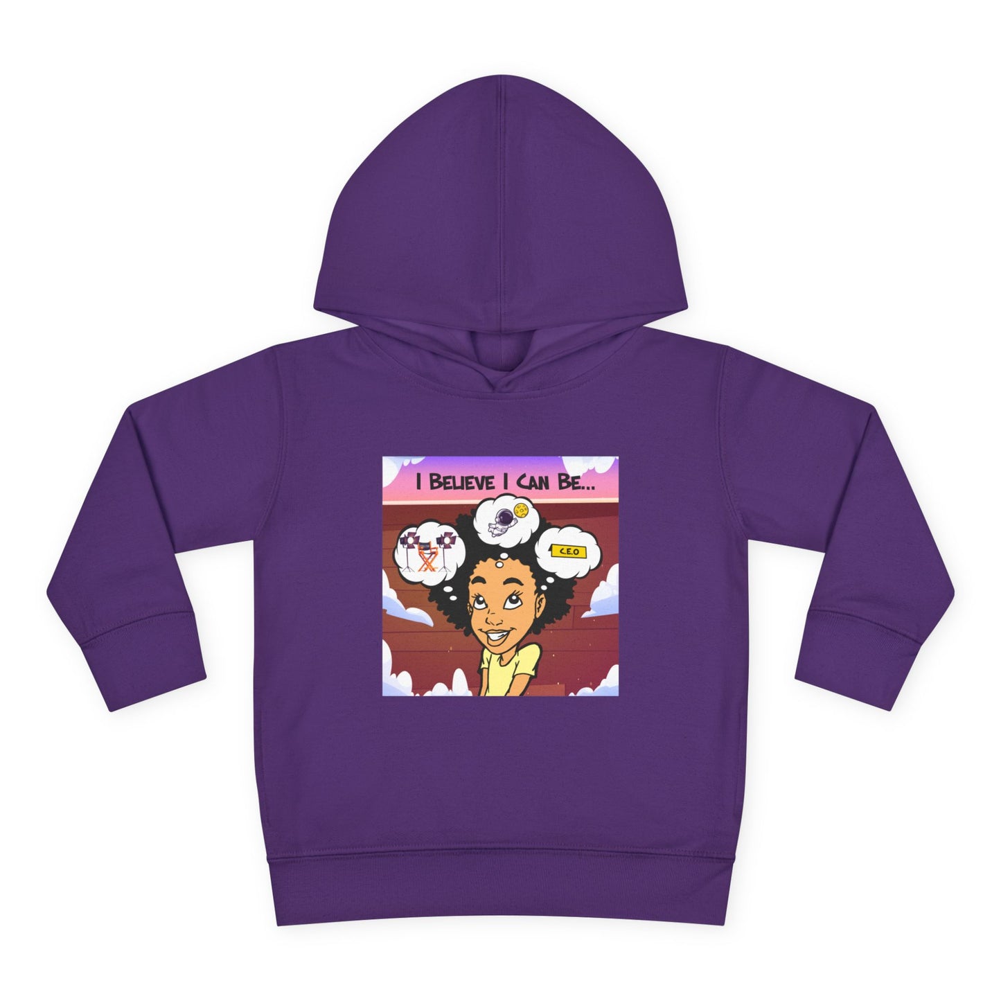"I Believe I Can Be..." w/Picture Hoodie-Toddler