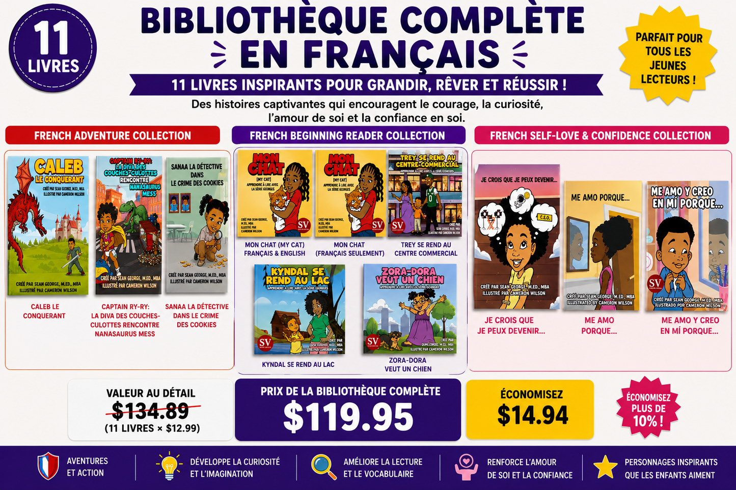 Books - French Language Collection