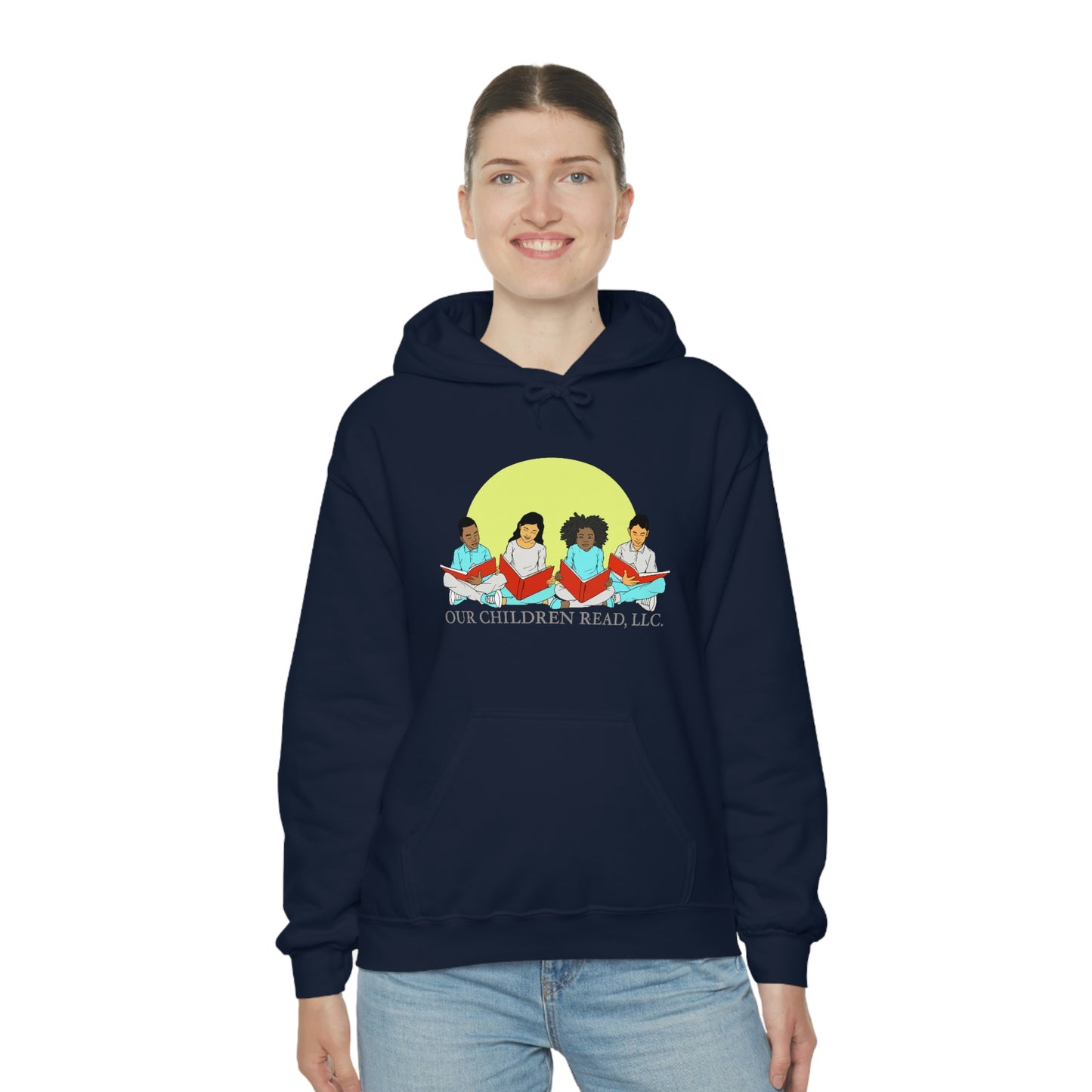 Our Children Read Unisex Heavy Blend™ Hooded Sweatshirt