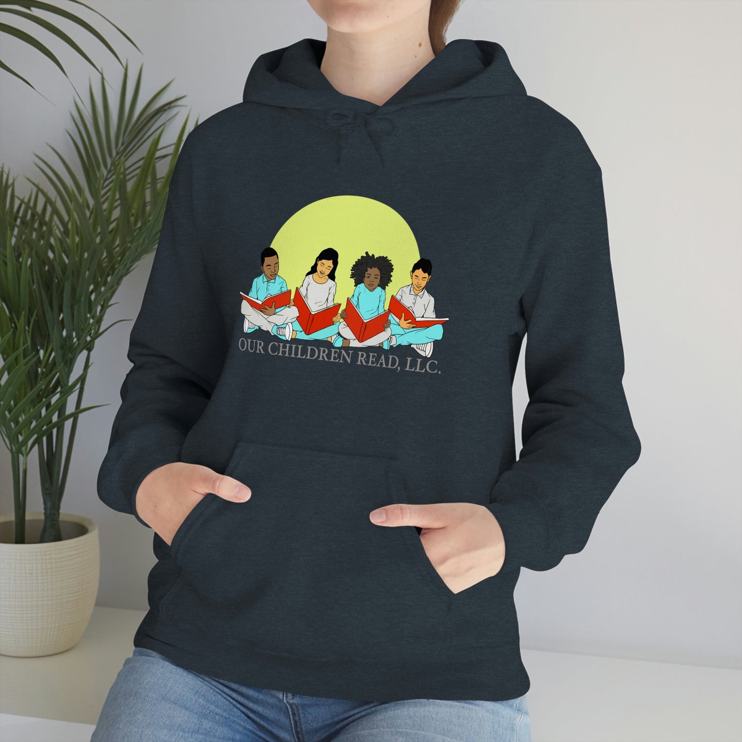 Our Children Read Unisex Heavy Blend™ Hooded Sweatshirt