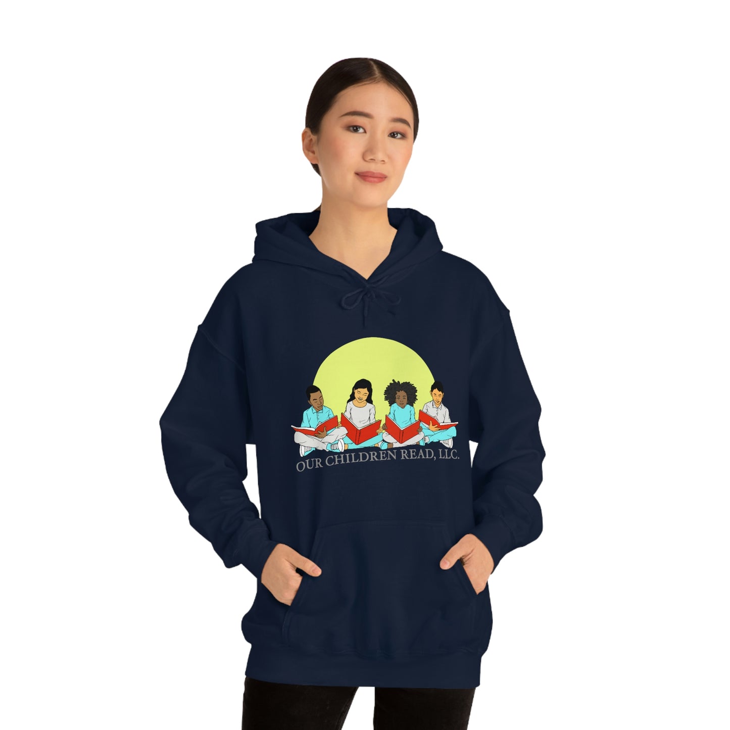 Our Children Read Unisex Heavy Blend™ Hooded Sweatshirt
