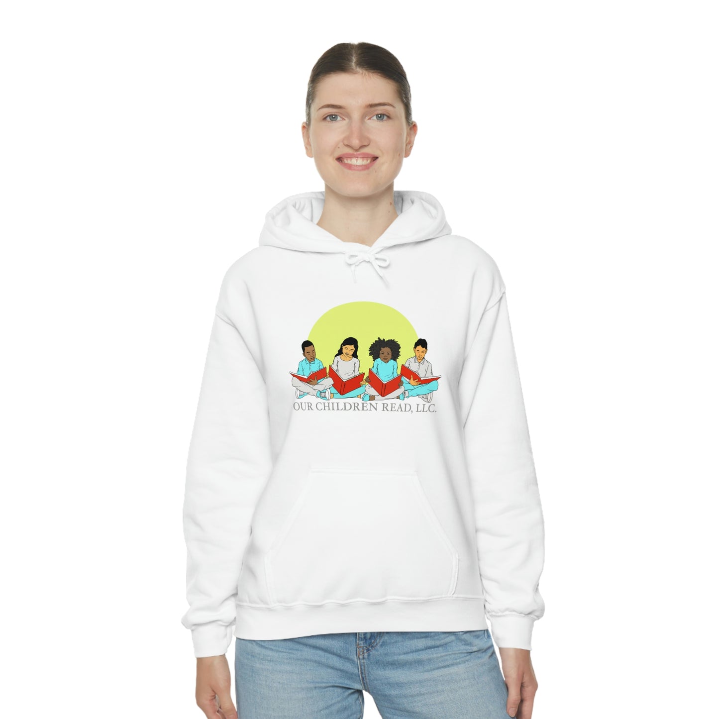 Our Children Read Unisex Heavy Blend™ Hooded Sweatshirt