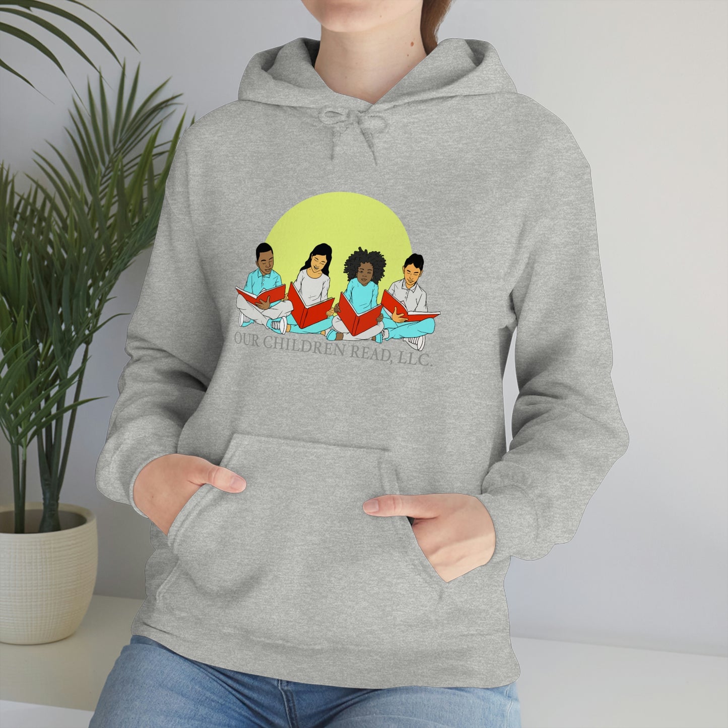 Our Children Read Unisex Heavy Blend™ Hooded Sweatshirt