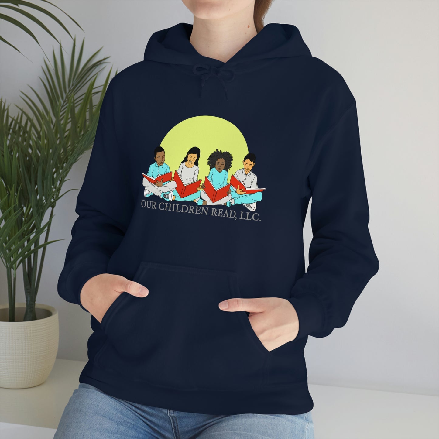 Our Children Read Unisex Heavy Blend™ Hooded Sweatshirt