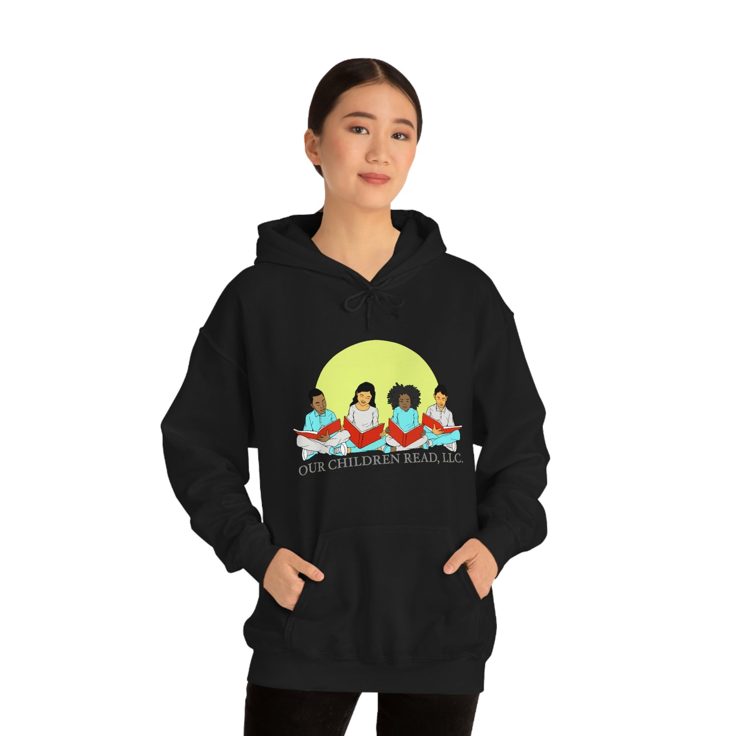 Our Children Read Unisex Heavy Blend™ Hooded Sweatshirt