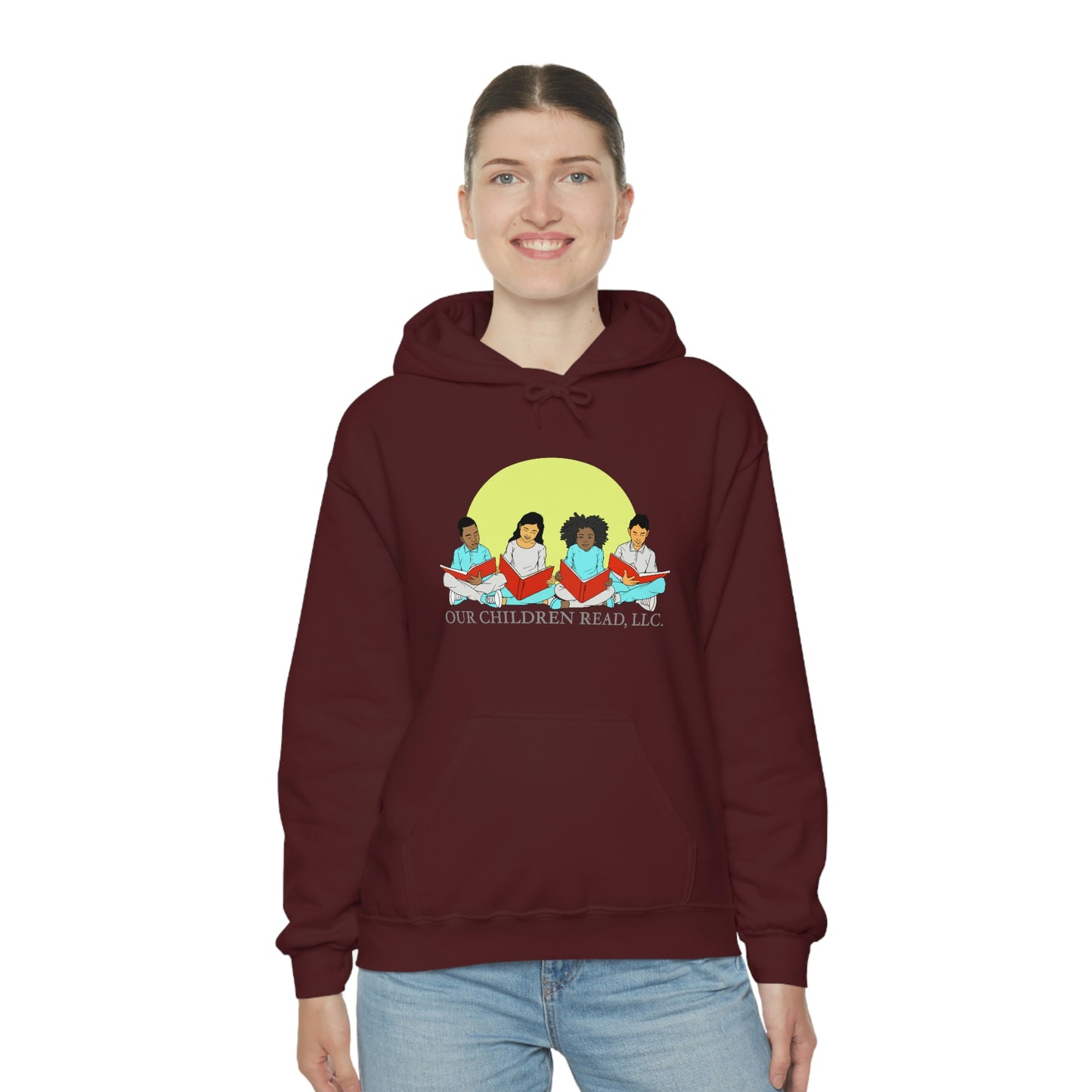 Our Children Read Unisex Heavy Blend™ Hooded Sweatshirt