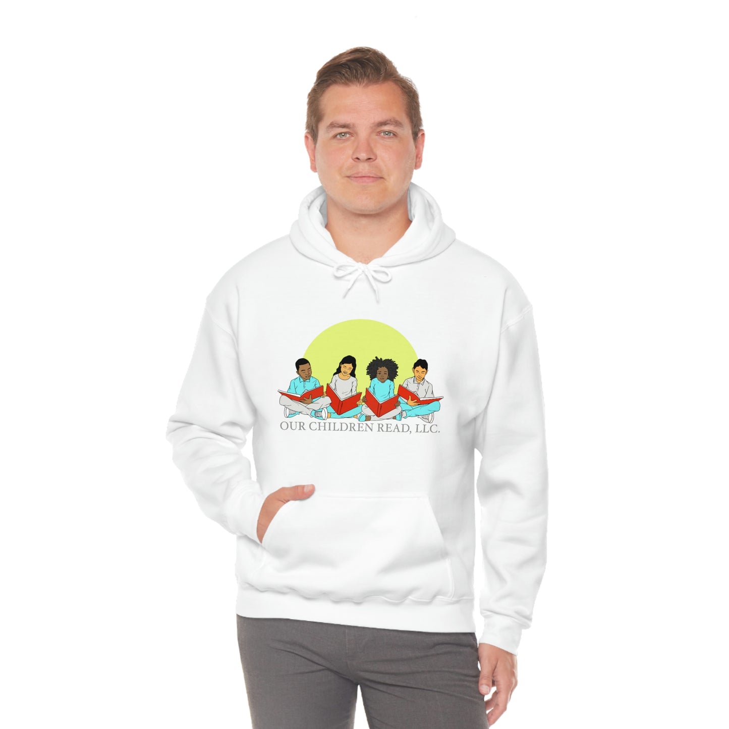 Our Children Read Unisex Heavy Blend™ Hooded Sweatshirt